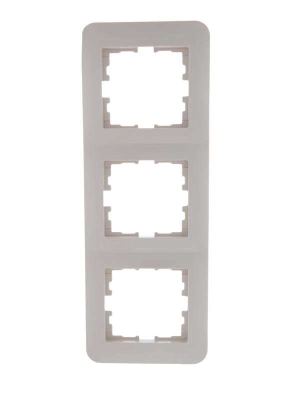 рамка 3-м karina life вертикал. крем. lezard 708-0300-153 от BTSprom.by