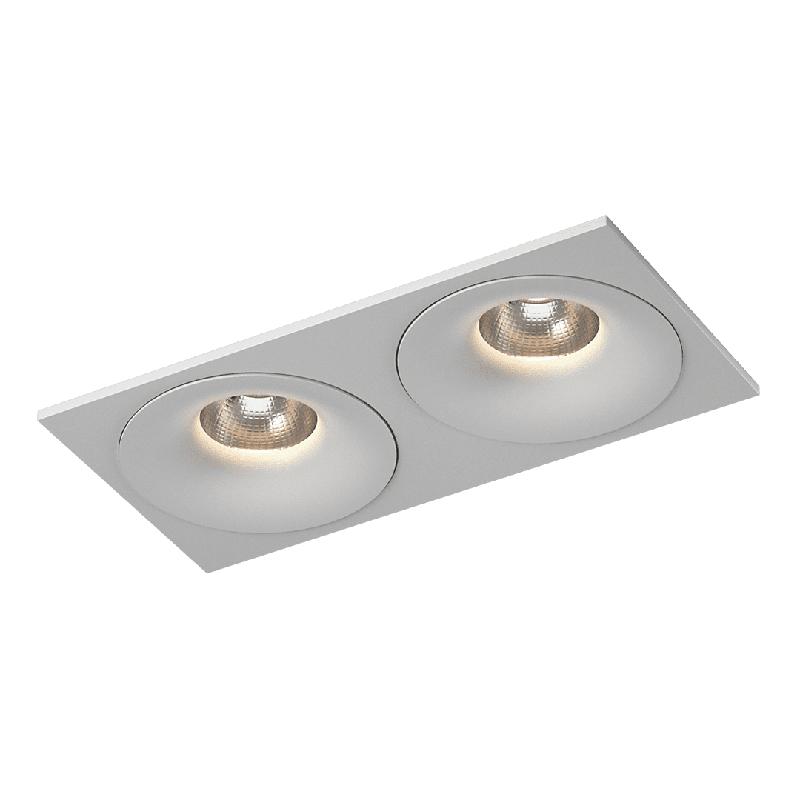  Рамка двойная для серии COMBO 4 квадратная бел. SWG PRO 00-00004190 фото в каталоге от BTSprom.by