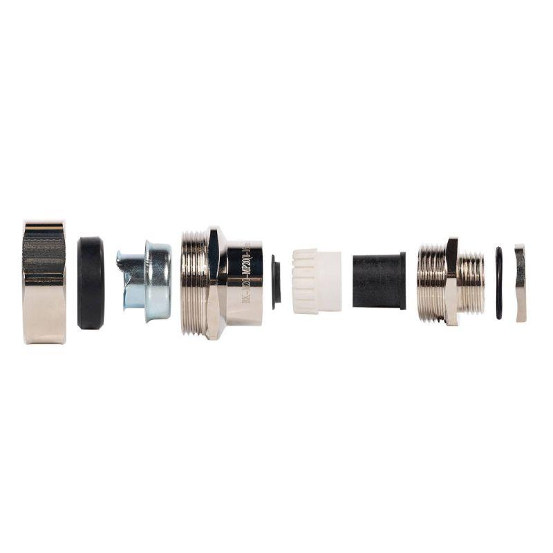  Ввод кабельный для металлорукава ВК-М50(30-38мм)-МР50 Fortisflex 89108 фото в каталоге от BTSprom.by