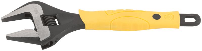  Ключ разводной "Эталон" CrV узкие губки шкала экстра увелич.захват прорезин.ручка 200мм (39мм) FIT 70196 фото в каталоге от BTSprom.by