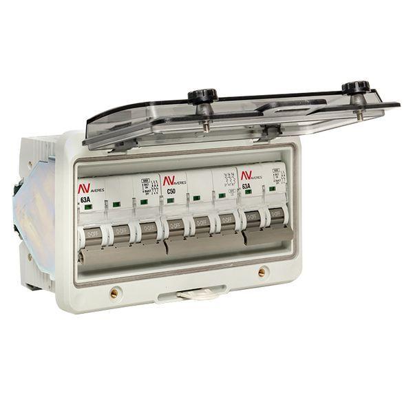  Окно герметичное 8 модулей IP67 PROxima EKF ak-g-8 фото в каталоге от BTSprom.by