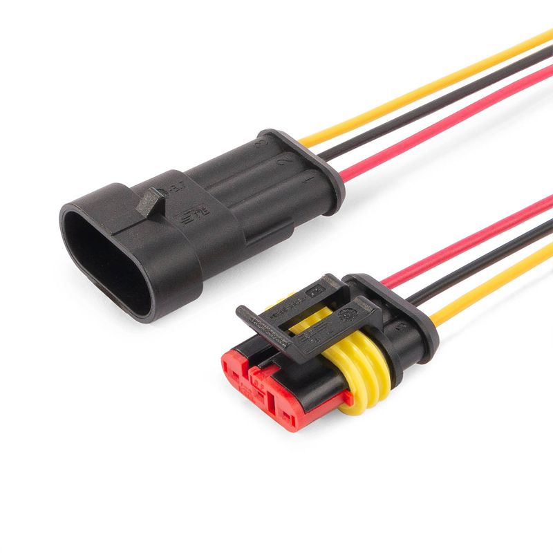 разъем герметичный автомобильный рга-3п с проводом квт 89508 от BTSprom.by