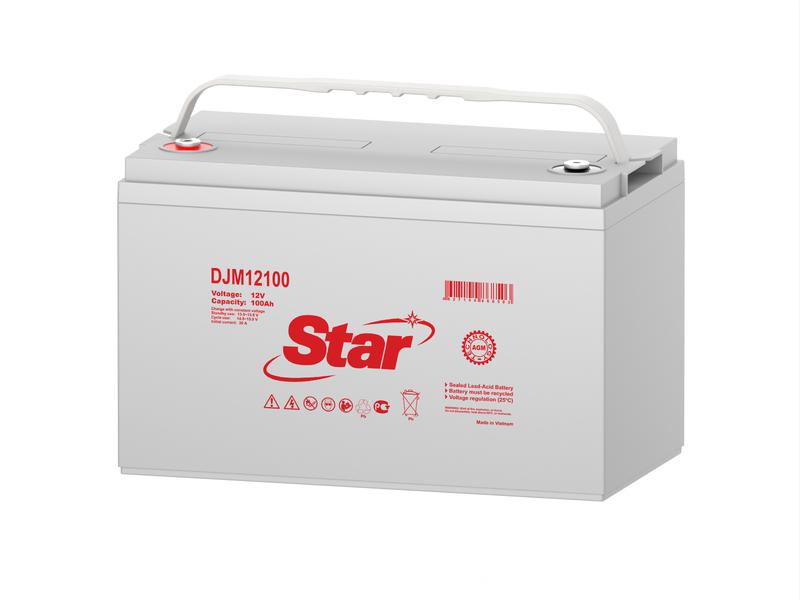 аккумулятор 12в 100а.ч star djm12100 от BTSprom.by