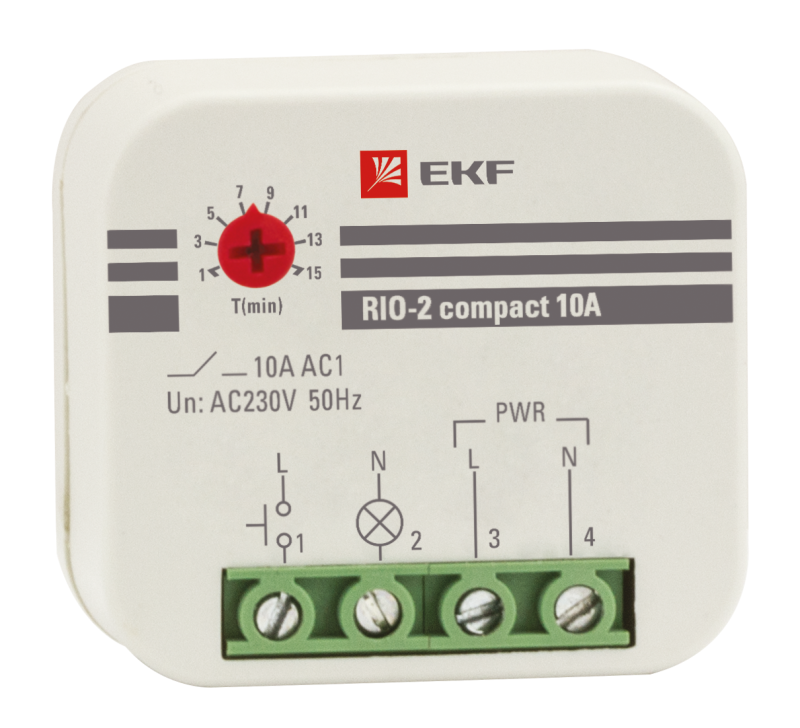 реле импульсное rio-2 compact 10а proxima ekf rio-2k-10 от BTSprom.by