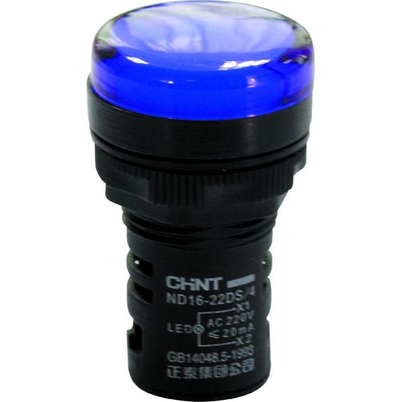 индикатор nd16-22ds/4 син. ac 230в (r) chint 593152 от BTSprom.by