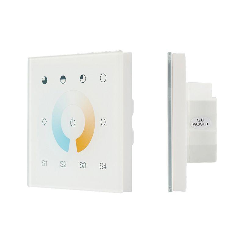 панель сенсорная dali-901-11-1g-4sc-mix-dt8-in white (bus/230в) (ip20 пластик) intelligent arlight 037196 от BTSprom.by