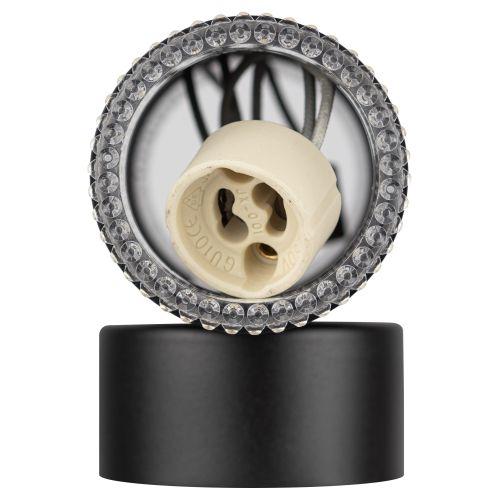  Светильник WL50 BK/TR 2хGU10 2х12Вт IP20 настенный черн. прозр. Эра Б0061194 фото в каталоге от BTSprom.by