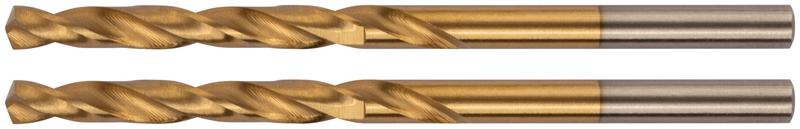  Сверло HSS по металлу титановое покрытие в блист. 4.5мм (уп.2шт) FIT 34345 фото в каталоге от BTSprom.by