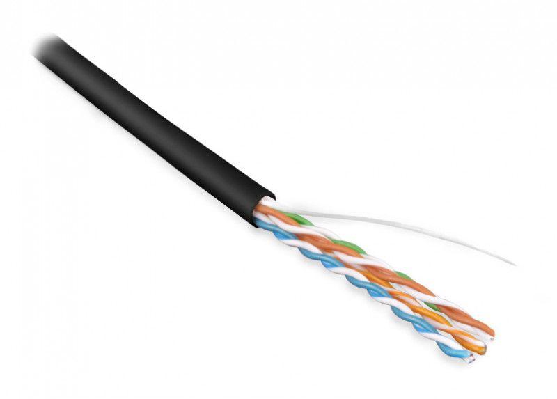 кабель витая пара u/utp кат.5e 4 пары 24 awg ож solid lszh нг(с)-hf uutp4-c5e-s24-in-lszh-bk-305 черн. (уп.305м) hyperline 257734 от BTSprom.by