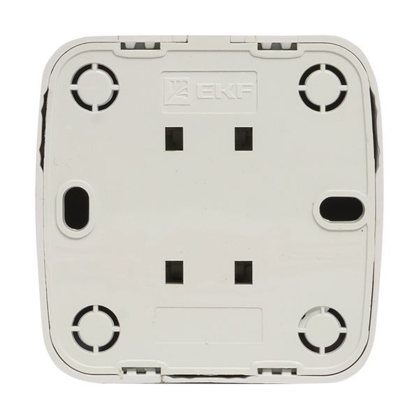  Розетка компьютерная 1-м ОП Минск RJ45 1А 120В бел. Basic EKF EGK01-035-10 фото в каталоге от BTSprom.by