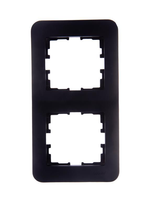 рамка 2-м karina life вертикал. черн. бархат lezard 708-4200-152 от BTSprom.by рамка 2-м karina life вертикал. черн. бархат lezard 708-4200-152 от BTSprom.by