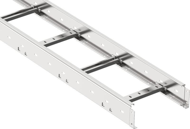 Лоток лестничный 80х300 L3000 сталь 1.0мм LESTA IEK CLM40-080-300-3-100 от BTSprom.by