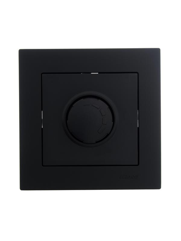  Механизм светорегулятора СП 1000Вт VESNA черн. бархат LEZARD 742-4288-157 фото в каталоге от BTSprom.by