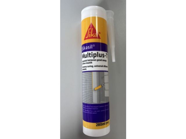 герметик силиконовый универсальный sikasil multiplus-t прозрачный, 280 мл 4814016009089 от BTSprom.by