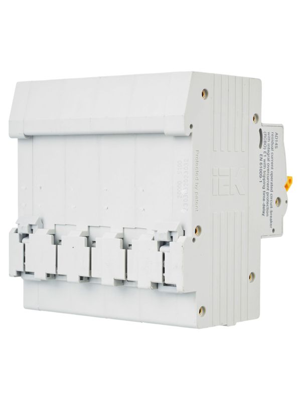  Выключатель автоматический дифференциального тока селективный 4п 32А 100мА тип AC АД14S KARAT IEK MAD13-4-032-C-100 фото в каталоге от BTSprom.by