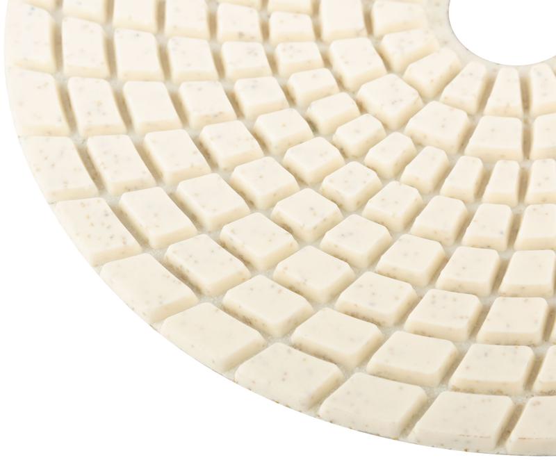  Круг шлифовальный алмазный гибкий АГШК (липучка) влажное шлифование 125мм Р 30 FIT 39880 фото в каталоге от BTSprom.by