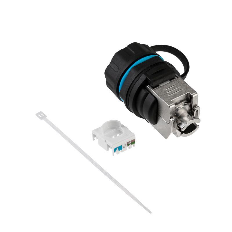  Модуль соединительный индустриальный RJ-45(8P8C) FTP кат. 6 IP68 Rexant 02-0284 фото в каталоге от BTSprom.by