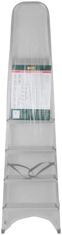  Лестница-стремянка 5 ступ. 3.3кг алюм. FIT 65343 фото в каталоге от BTSprom.by