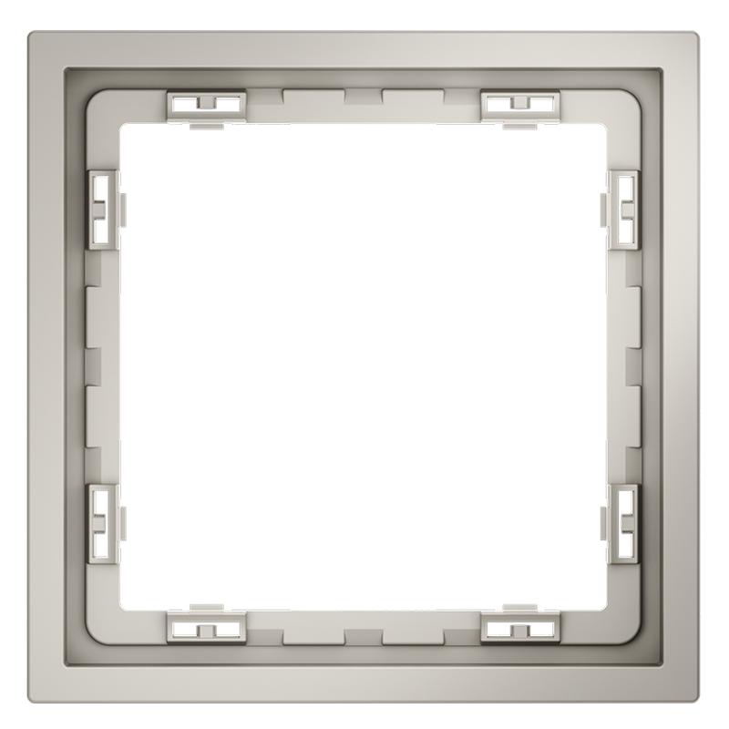  Рамка 1-м S70 пластик. кашемир Voltum VLS100103 фото в каталоге от BTSprom.by