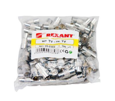  Переход штекер TV-гнездо TV Rexant 05-2303 фото в каталоге от BTSprom.by
