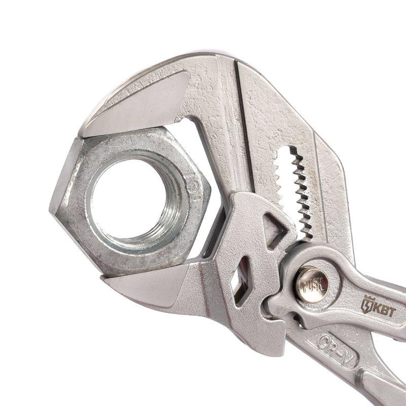  Клещи переставные-гаечный ключ "Профи" 180мм КВТ 82148 фото в каталоге от BTSprom.by