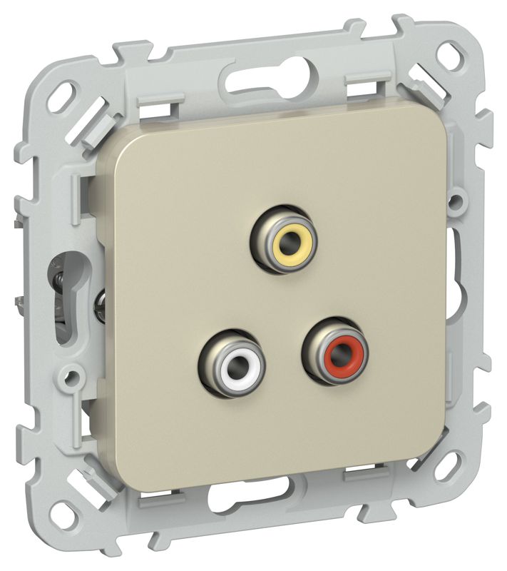 розетка rca сп flite рарса-флш механизм шампань iek fi-r10-k37 от BTSprom.by