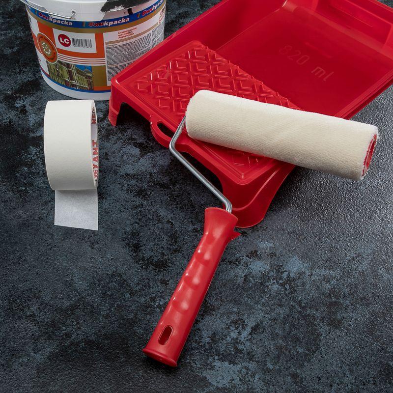  Валик велюр ворс 5мм шир. ролика 180мм d42мм бюгель 6мм Rexant 89-0029 фото в каталоге от BTSprom.by