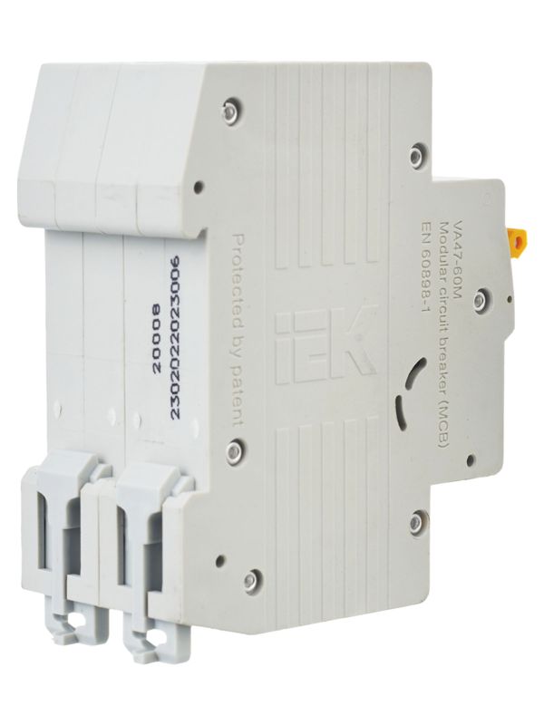  Выключатель автоматический модульный 2п C 6А 6кА ВА47-60M KARAT IEK MVA31-2-006-C фото в каталоге от BTSprom.by