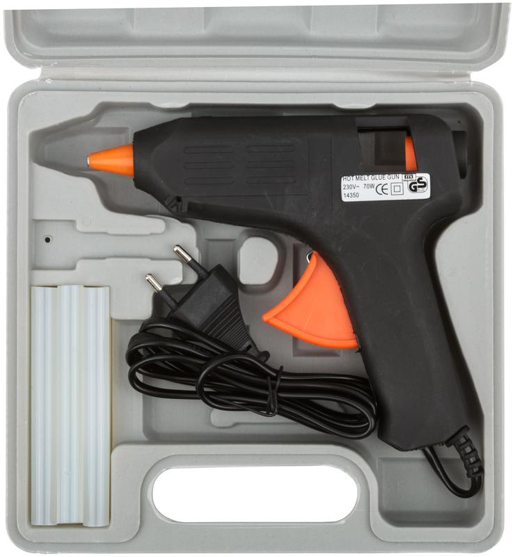  Пистолет клеевой 11мм 15Вт (70Вт ) в кейсе FIT 14350 фото в каталоге от BTSprom.by