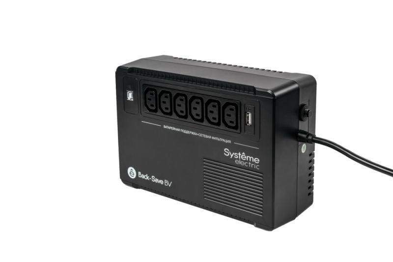 источник бесперебойного питания back-save bv se 800в.а avr 6 с13 230в 1 usb-a se bvse800i от BTSprom.by