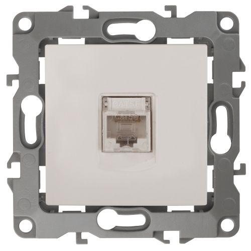 розетка компьютерная эра12 12-3107-02 rj45 сл. кость эра б0014724 от BTSprom.by
