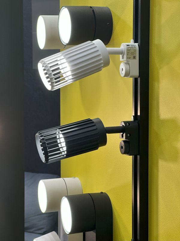  Светильник 4206 декоративный трековый GU10 черн. IEK LT-UPB0-4206-GU10-1-K02 фото в каталоге от BTSprom.by