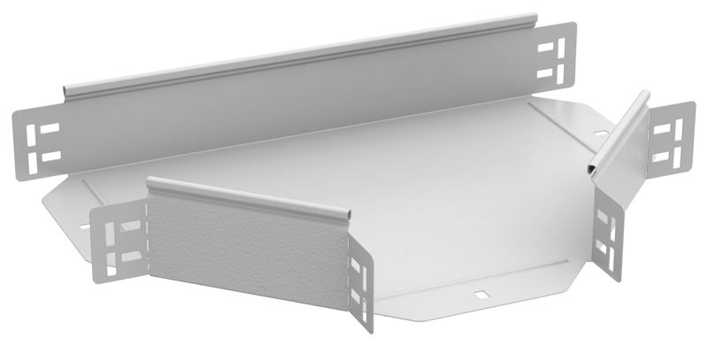 Разветвитель Т-образный 80х150 1.2мм RAL 9016 ESCA 5 IEK ES5-RT-080-150-12-RGA от BTSprom.by