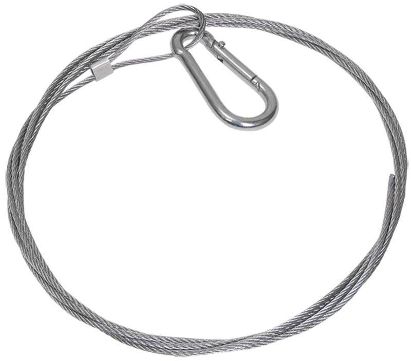 трос стальной с карабином 1м iek clp1m-src-2-01 от BTSprom.by