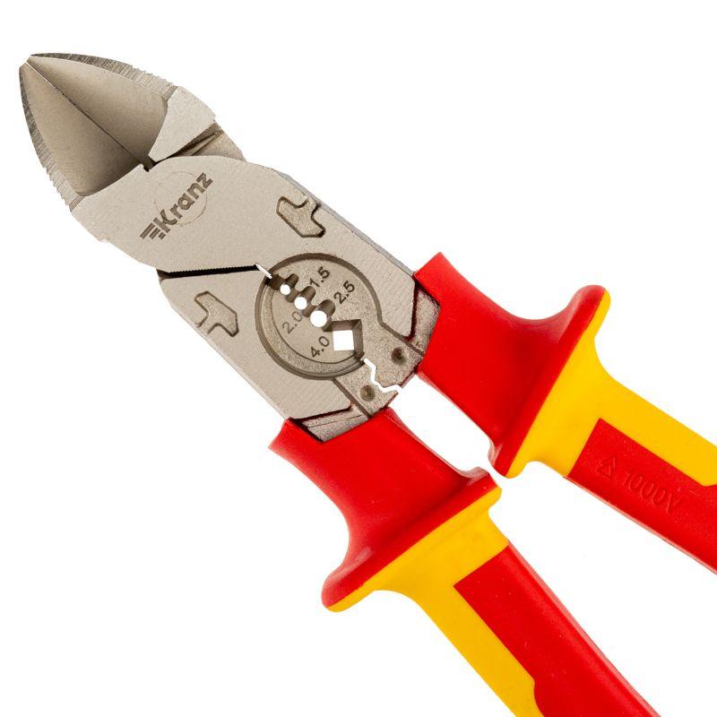  Бокорезы многофункциональные диэлектрические 206мм Kranz KR-12-4652-3 фото в каталоге от BTSprom.by