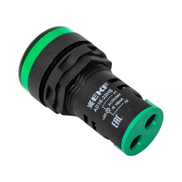  Матрица светодиодная AD16-22HS зел. 24В DC EKF ledm-ad16-g-24 фото в каталоге от BTSprom.by