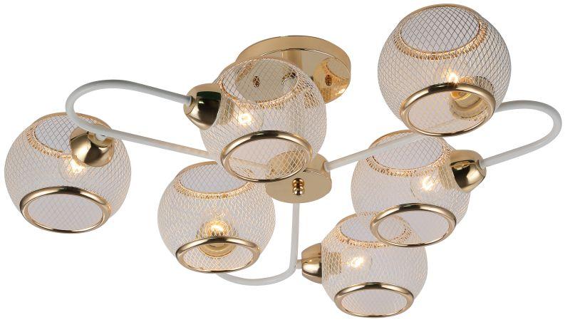 люстра mortifera 3130-306 6хe27 40вт модерн rivoli б0054886 от BTSprom.by