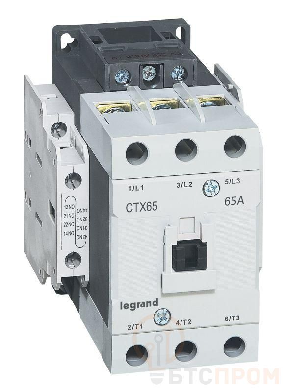Контактор CTX3 3п 65А кат. 230В AC 2НО+2НЗ Leg 416166 фото в каталоге от BTSprom.by  Контактор CTX3 3п 65А кат. 230В AC 2НО+2НЗ Leg 416166 фото в каталоге от BTSprom.by