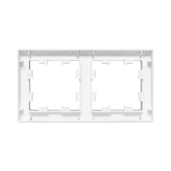  Рамка 2-м Эпика пластик алюм. EKF UP1-FPA-02 фото в каталоге от BTSprom.by