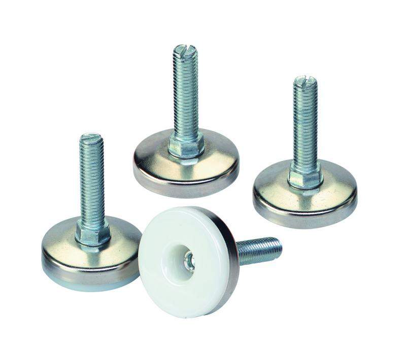 комплект ножек регулир. m10 f30 (уп.4шт) eurolan 60a-24-01-11bl от BTSprom.by