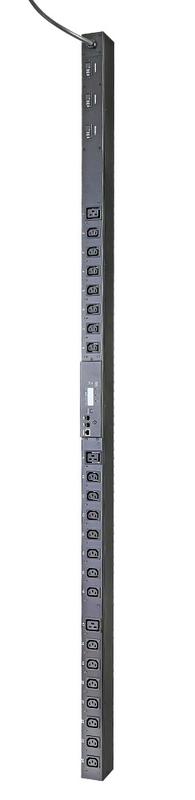 блок распределения питания pro 0u коммут/мониторинг 32/230 21 c13+3 c19 iec 309 32 a 2p+e шнур 3м eurolan 60a-67-56-24bl от BTSprom.by