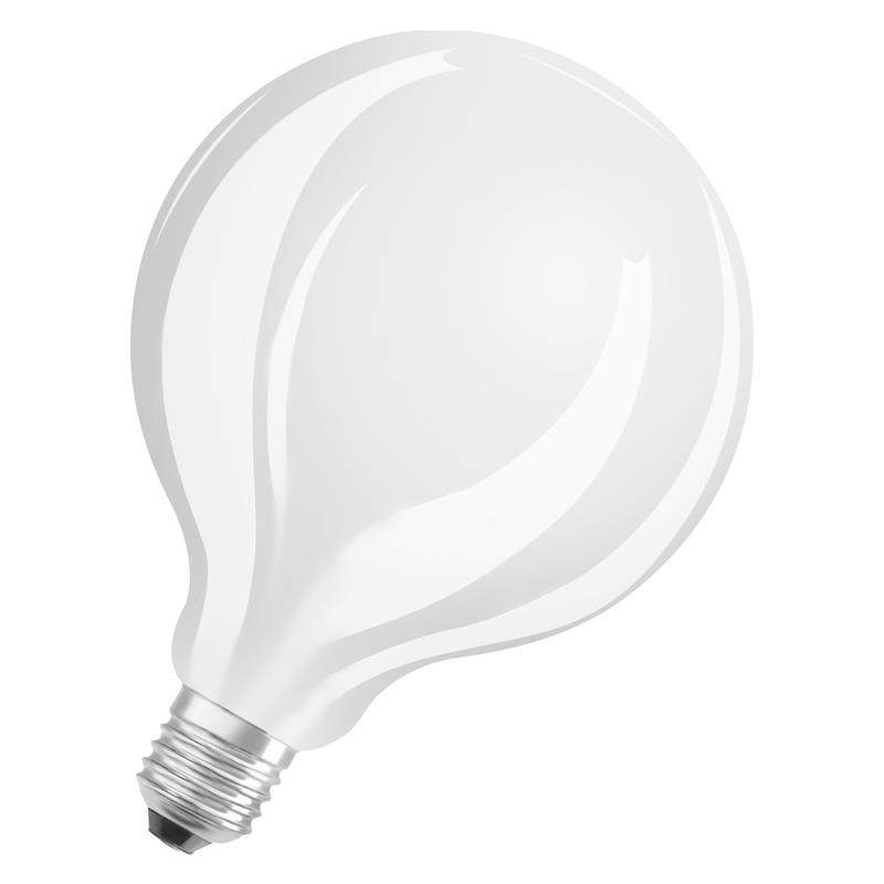 лампа светодиодная филаментная led star 17вт g125 матовая 4000к нейтр. бел. e27 2452лм 220-240в угол пучка 320град. (замена 150вт) osram 4058075601901 от BTSprom.by
