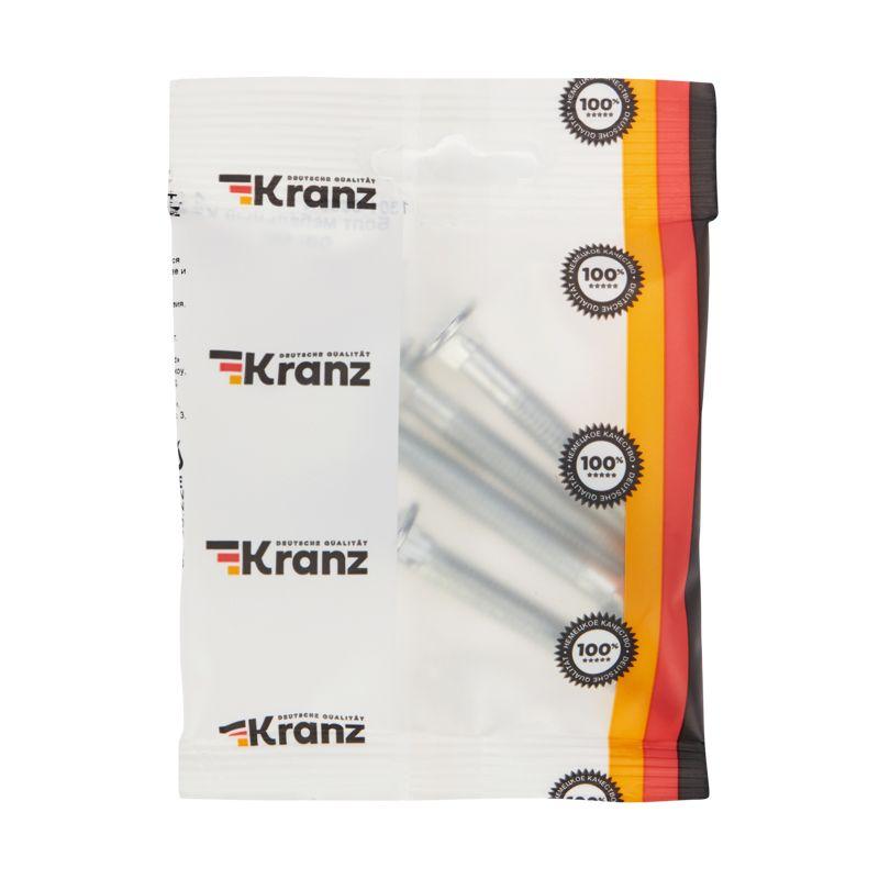  Болт мебельный DIN 603 8х60 (уп.4шт) Kranz 1301-0860-4 фото в каталоге от BTSprom.by