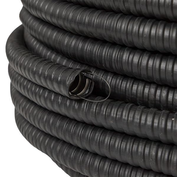  Металлорукав в ПВХ изоляции Р3-ЦПнг 15 d15мм с протяжкой (уп.50м) EKF mrzp-15-50 фото в каталоге от BTSprom.by