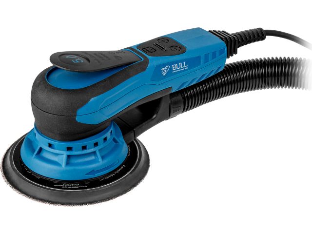 эксцентриковая шлифмашина bull os 1550 e в кор. бесщет., 150 мм, 350 вт, 4000-10000 об/мин (шнур - 4 м, амп. колебаний 5,0 мм) 1304557 от BTSprom.by