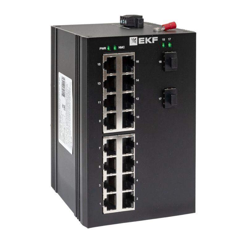 коммутатор промышленный неуправляемый u-2gx/sfp-16gt tsx ekf tsx-u-2gx/sfp-16gt от BTSprom.by
