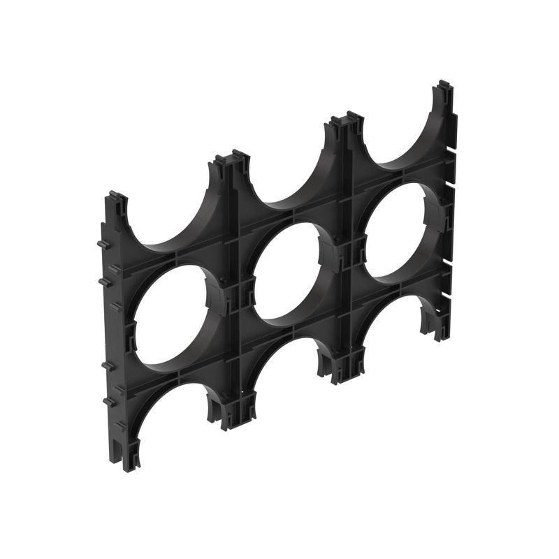  Держатель расстояния (кластер) тройной d110мм для двустенных труб с фиксацией DKC 025113M фото в каталоге от BTSprom.by