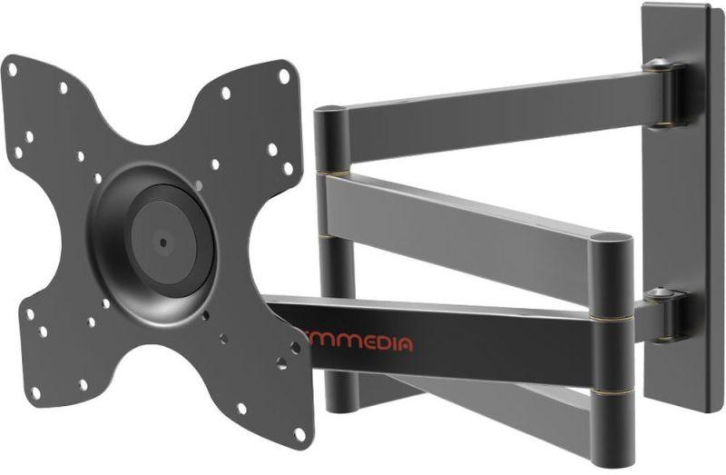 кронштейн для телевизора media lcd-900 22-55дюйм макс.18кг настенный поворот и наклон черн. arm media 1067626 от BTSprom.by