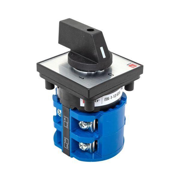  Переключатель кулачковый ПК-1-13 3П 63А "0-1" EKF pk-1-13-63 фото в каталоге от BTSprom.by