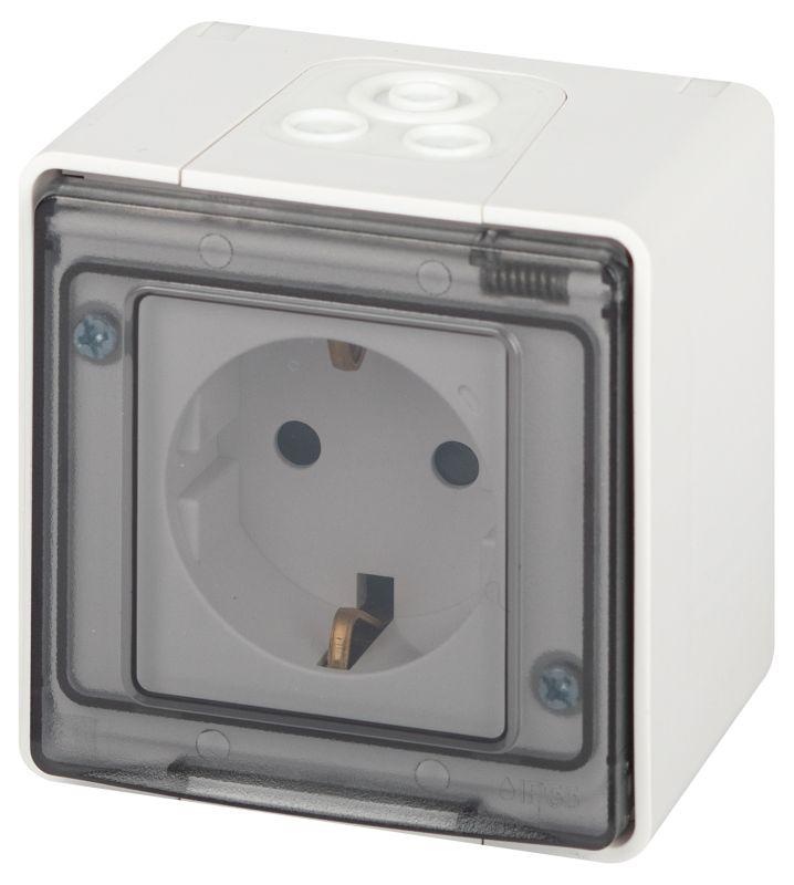розетка эксперт 11-2502-01 2p+e ip55 шторки 16а-250в оу бел. эра б0063280 от BTSprom.by